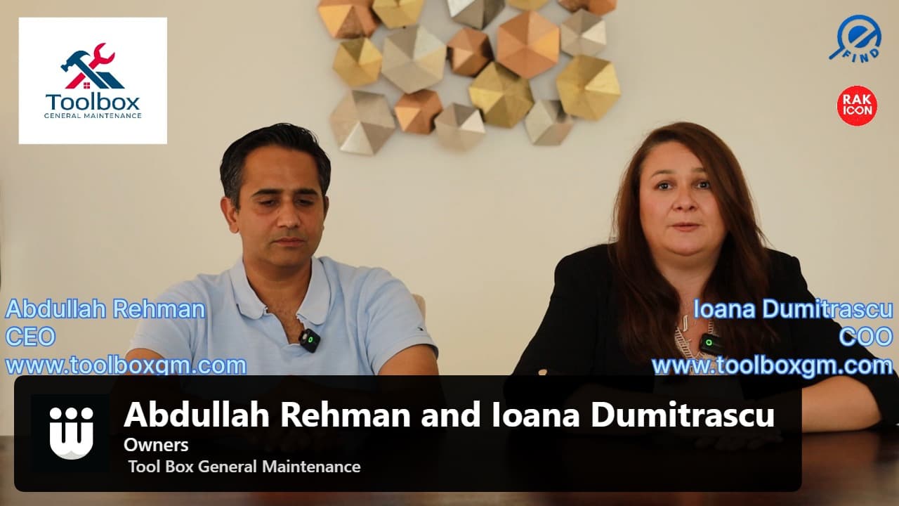 Abdullah Rehman and Ioana Dumitrascu — video interview