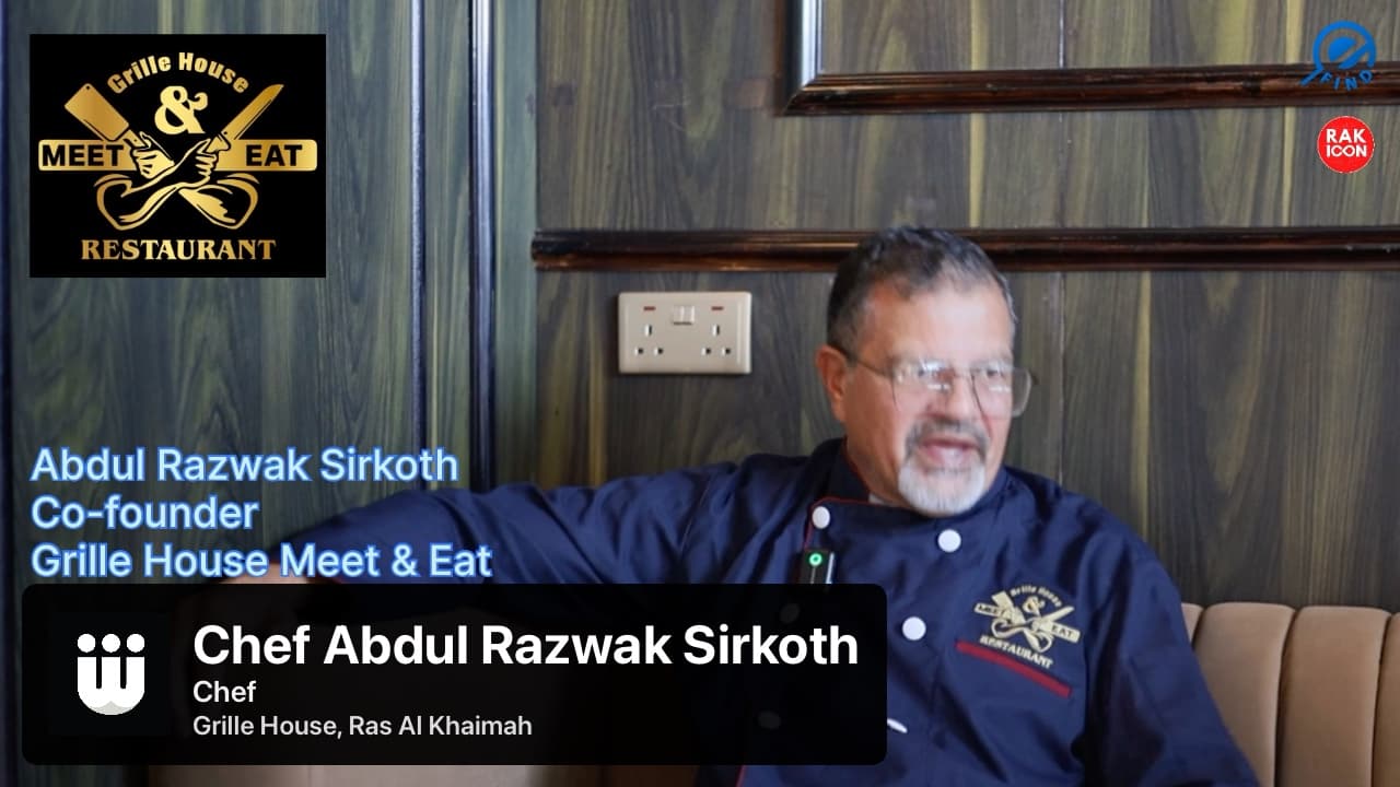 Chef Abdul Razwak Sirkoth — video interview